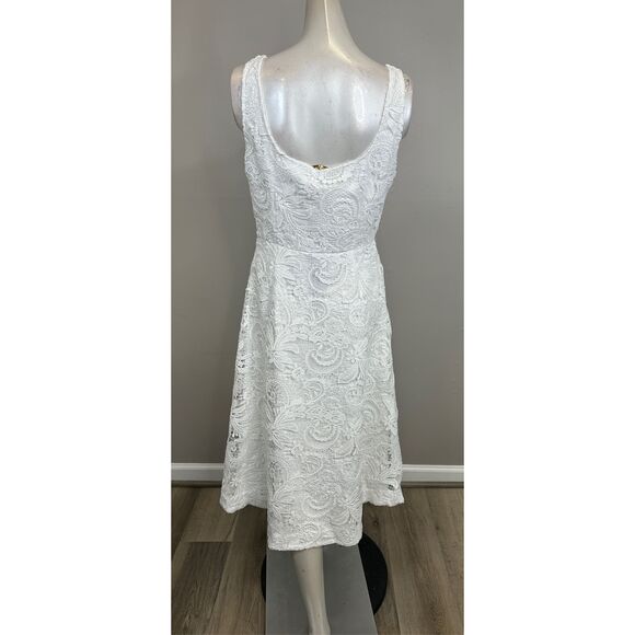 Kobi Halperin Jacqueline Sleeveless Lace Midi-Dress Size US4 $698 - Picture 8 of 10